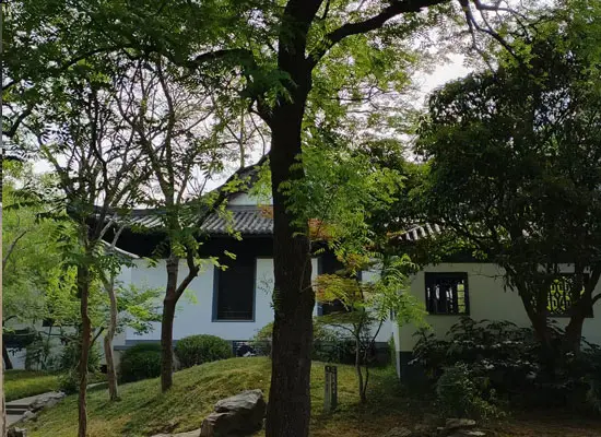 Scenic views of Tongle Garden